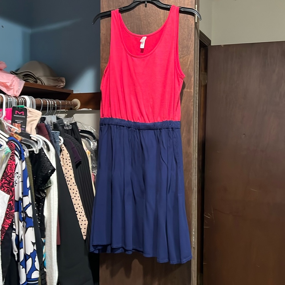 Color block dress